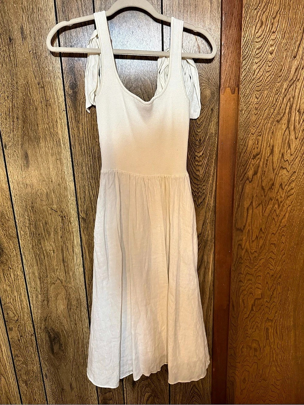 LUCYPARIS White Maxi Dress Size XS Like New
